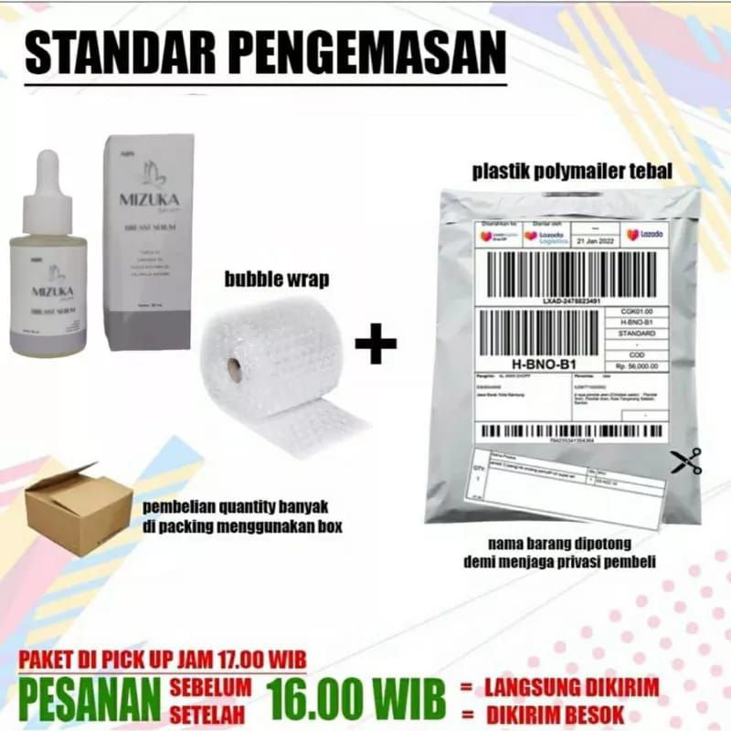 MIZUKA BREAST SERUM l Pembesar Payudara & Pengencang Permanen