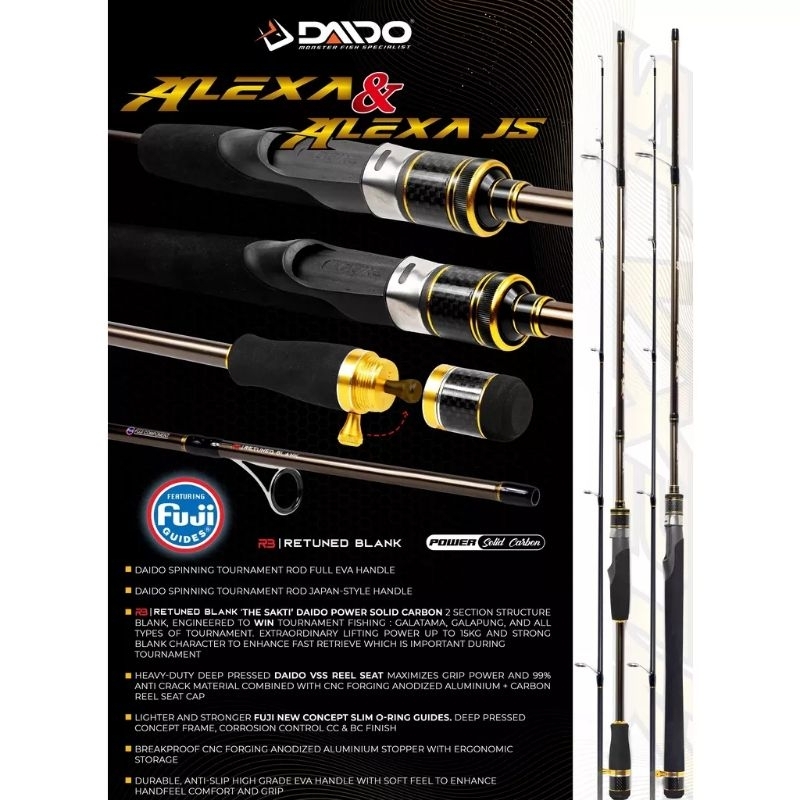 JORAN PANCING DAIDO ALEXA POWER FULL EVA COCOK GALATAMA 562 & 602 SOLID CARBON CINCIN FUJI COMPONENT
