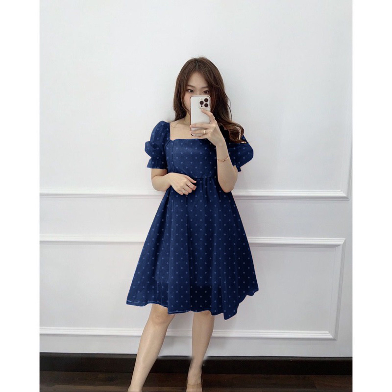 MINI DRESS POLKA / DRESS PESTA / DRESS PARTY TERBARU 2023