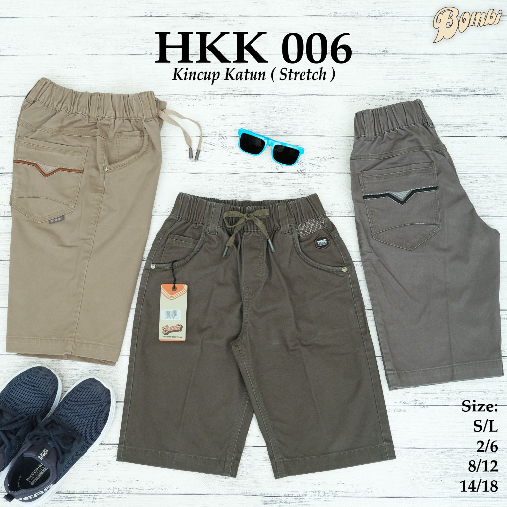 pendek anak - anak bombi // celana pendek kattun bombi // celana bombi terlaris