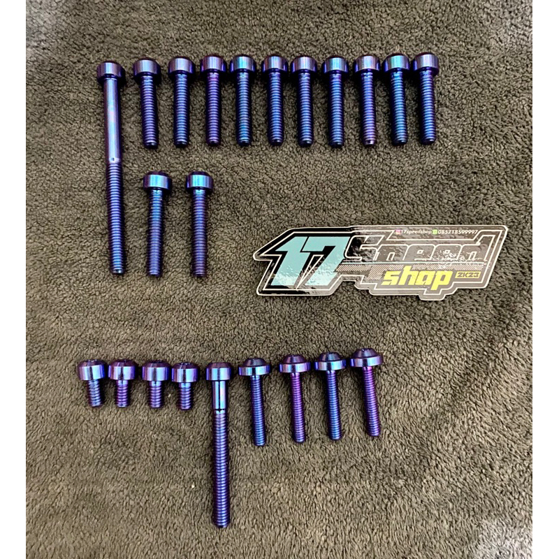 baut cvt mio  sporty full set titanium