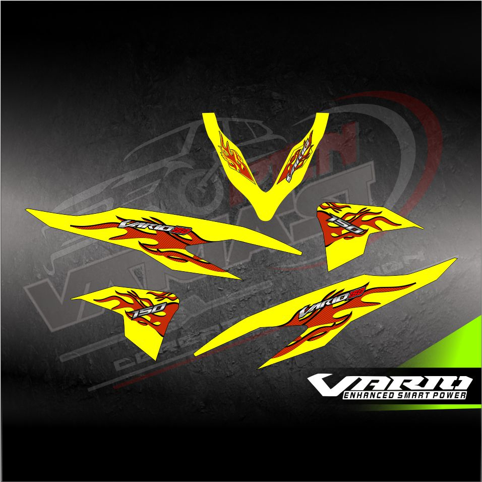 striping all new vario 150 new 125 motif api