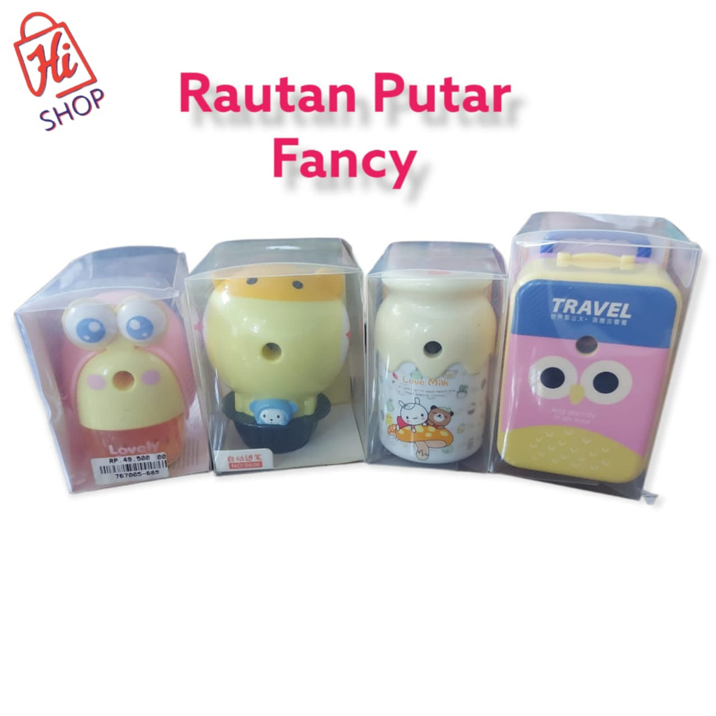 

Back To School Rautan Pensil Putar Impor Fancy Murah Serutan Pensil Peruncing