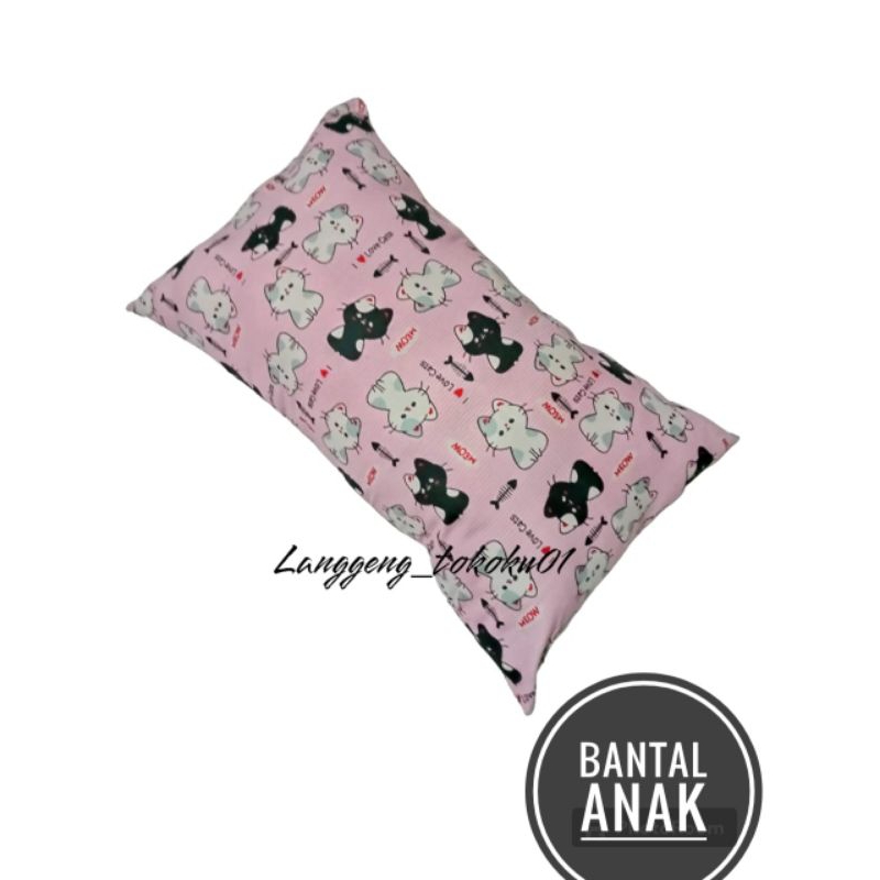 Bantal Anak 0-5 tahun/bantal anak karakter 30x50cm