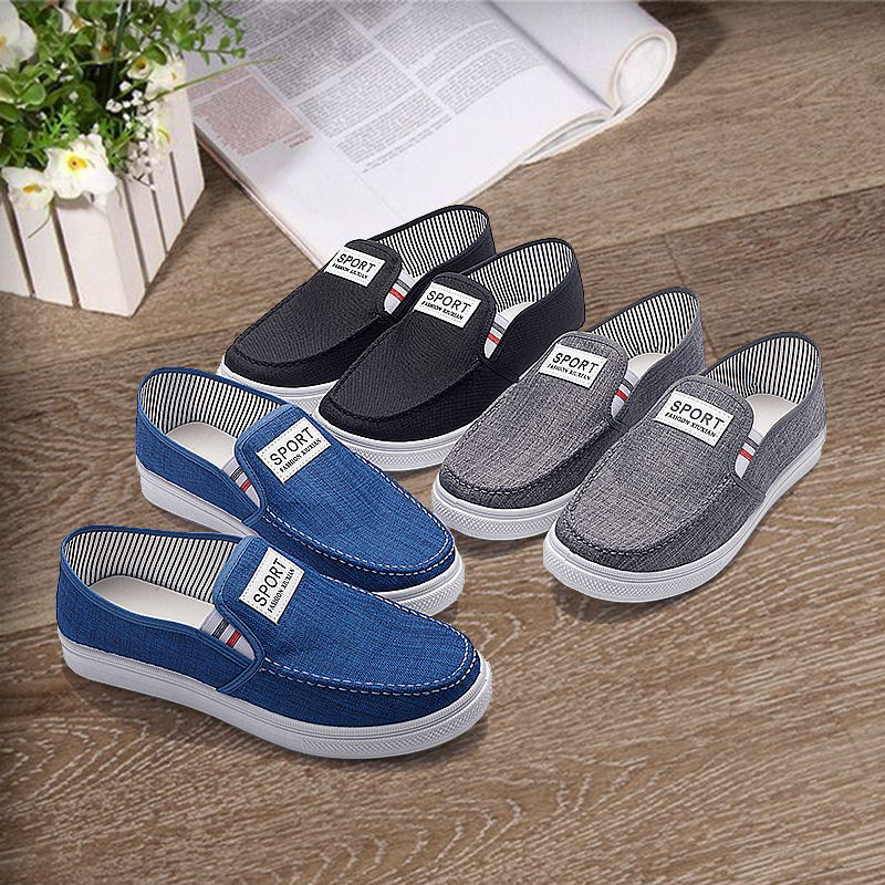 PASTI DISKON Highland Sepatu Slip on Pria Sepatu Santai Casual Formal Suede Kerja Kantor Kuliah