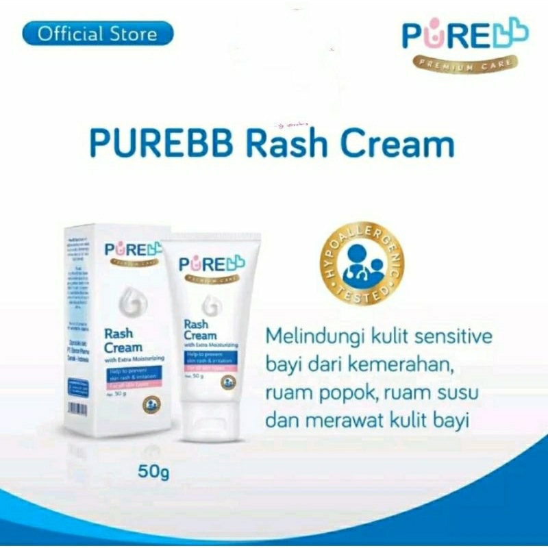 PURE BABY Rash Cream 50gr | Purebb