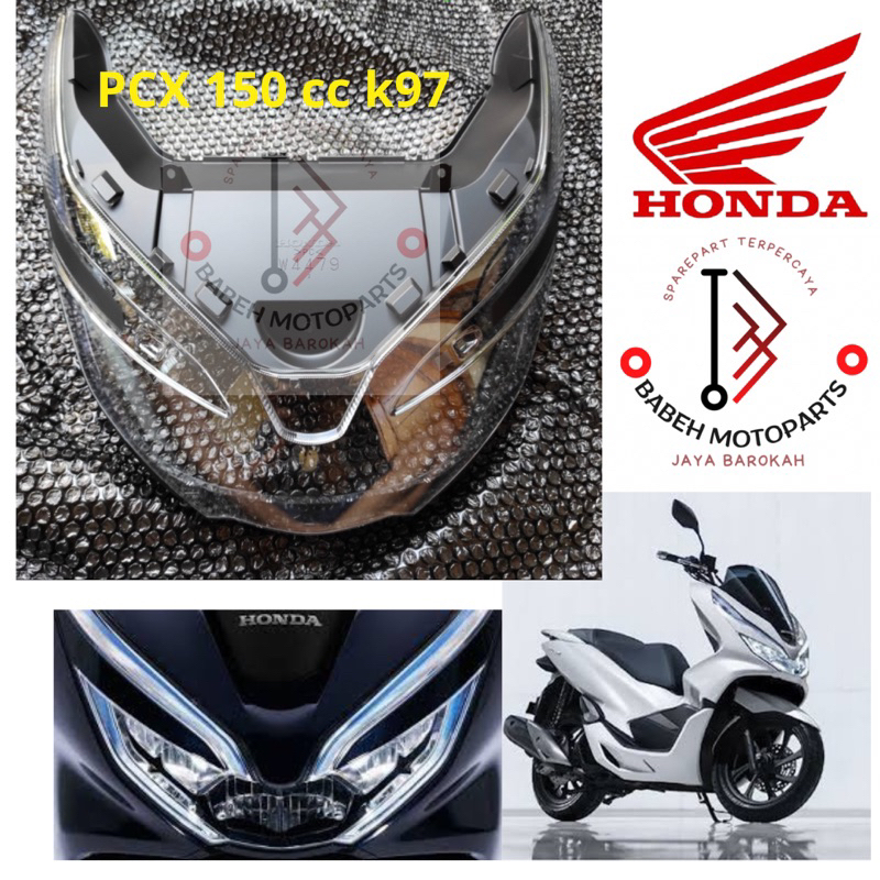 MIKA KACA LAMPU DEPAN PCX LOKAL 150 2017 2018 2019 lokal ORGINAL BAWAN MOTOR aerox new nmax new pcx 