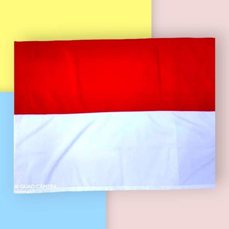 Bendera Merah Putih untuk rumah,kantor,lapangan ukuran 80x120 cm Kain katun