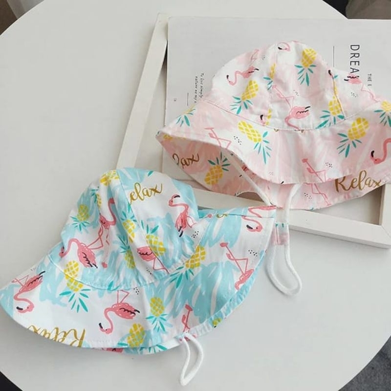 Topi Bucket anak cewe