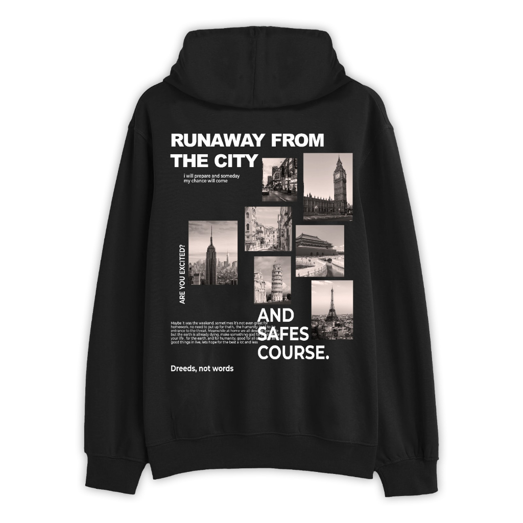 Runaway Hoodie - Hoodie Pria dan Wanita