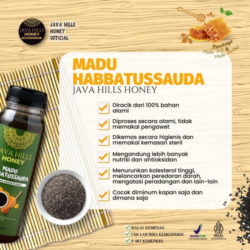 

JAVA HILLS MADU HABBATUSSAUDA