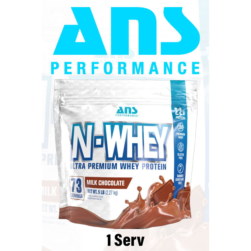 Ecer Ans N-Whey 1 Serving whey protein concentrate isolate hydrolized bcaa glutamine Nwhey