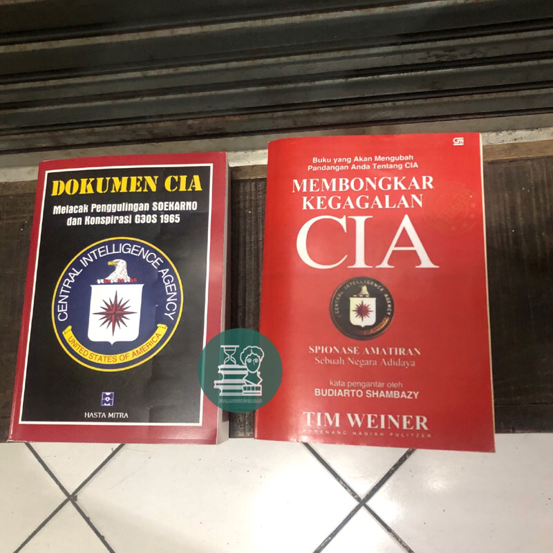 PAKET SEJARAH CIA - MEMBONGKAR KEGAGALAN CIA & DOKUMEN CIA