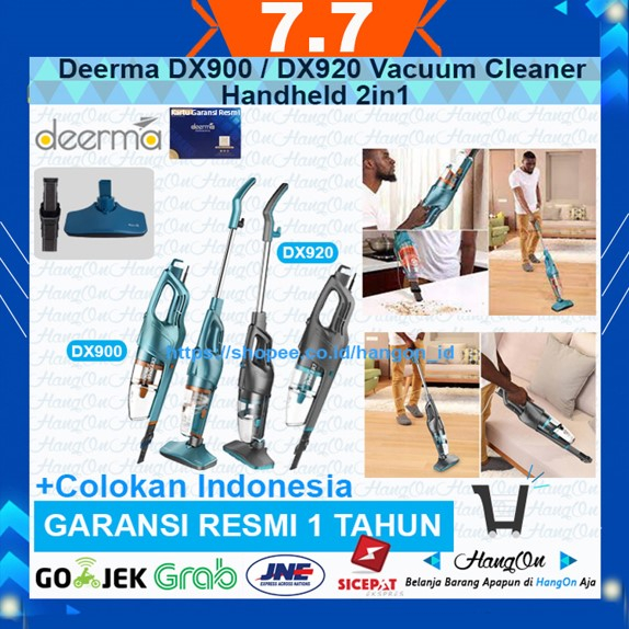 Deerma DX900 / DX920 Vacuum Cleaner Handheld  2in1 DX 900 DX 920 bukan Dx700s Penyedot Sedot Hisap Debu Lantai Karpet Meja Gorden