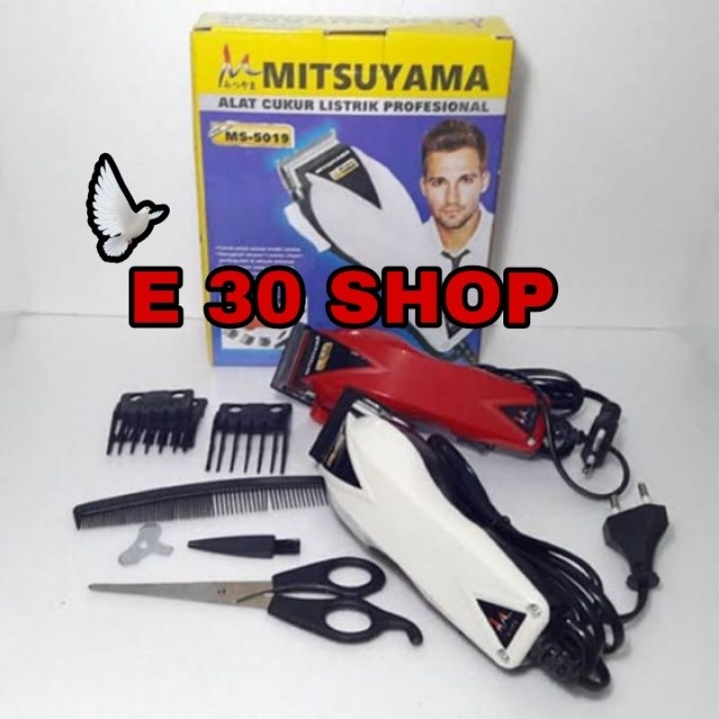Alat Cukur Rambut Listrik Mitsuyama 5019 -Mesin Cukur MS 5019