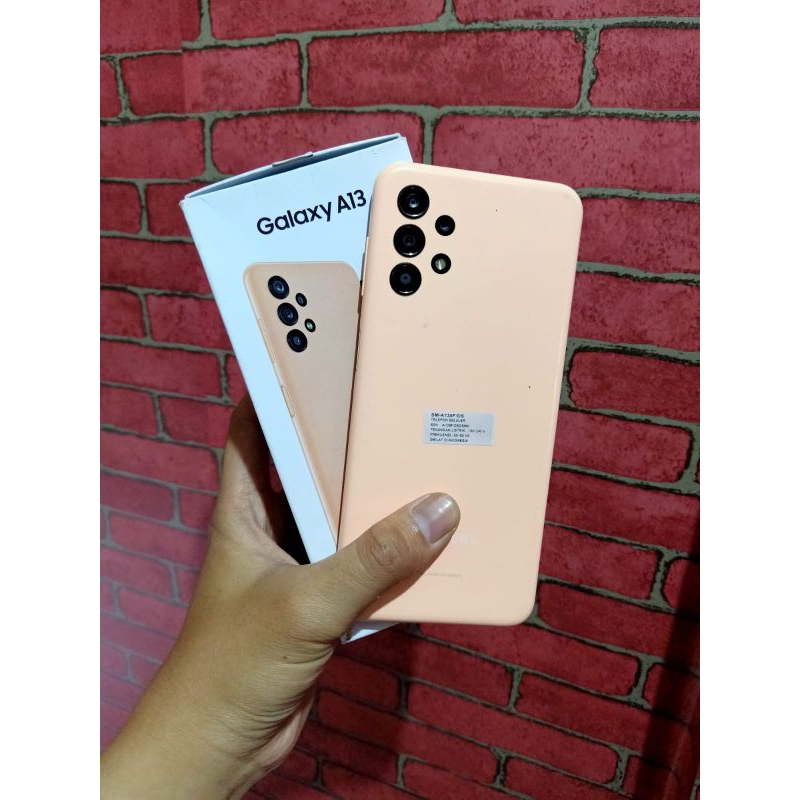 SAMSUNG A13 6/128GB SECOND/BEKAS FULLSET ORIGINAL