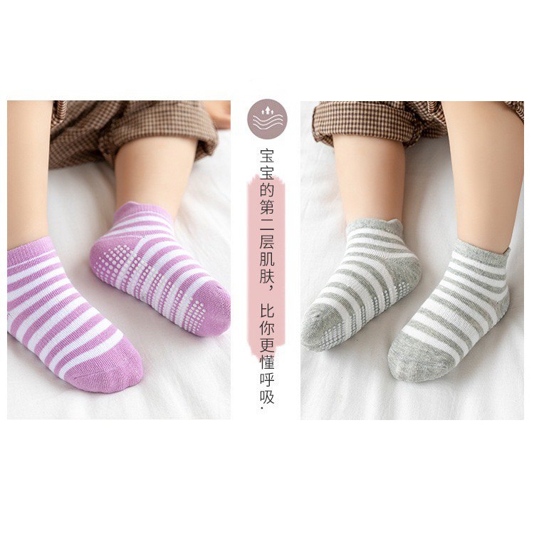 LID149 - 6in1 Kaos Kaki Bayi Baby Socks isi 6 pasang kaos kaki anak balita anti slipAffordable Quality!