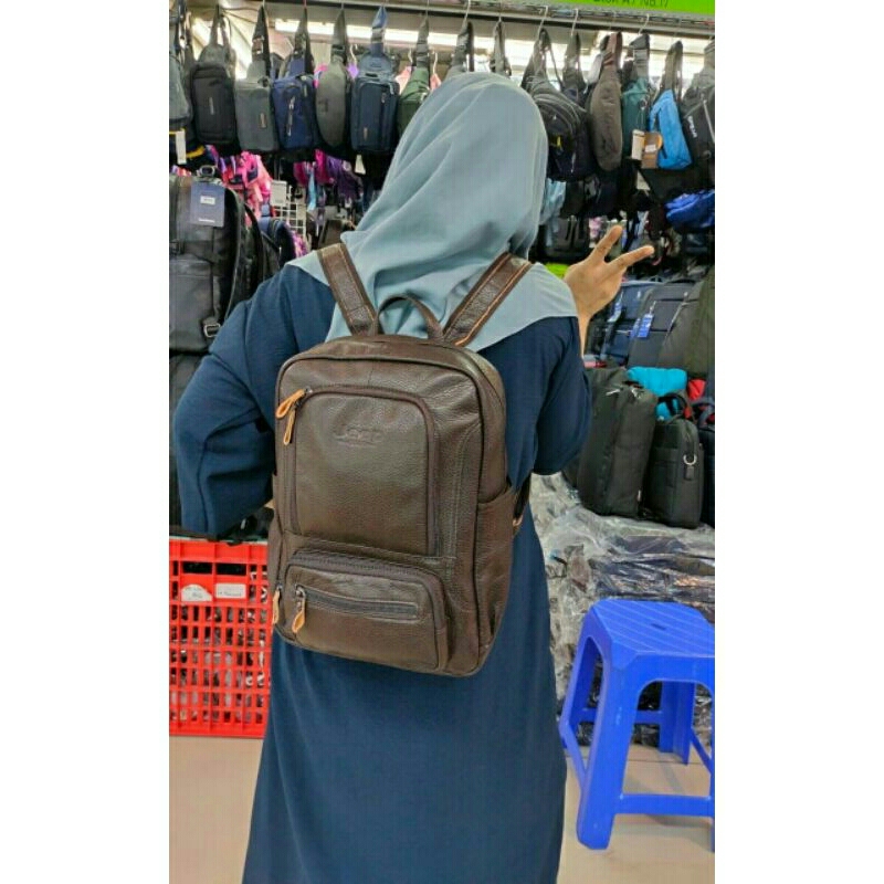 tas ransel wanita kulit sapi asli super premium import/tas backpack wanita kulit asli/tas punggung w