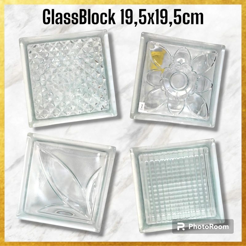GLASS BLOCK / glass blok / dinding kaca