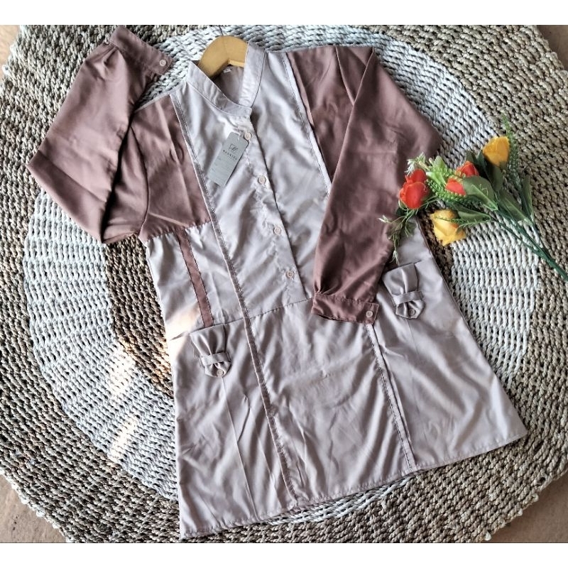 Tunik Santri Putri // Tunik Toyobo // Tunik Santri Kekinian