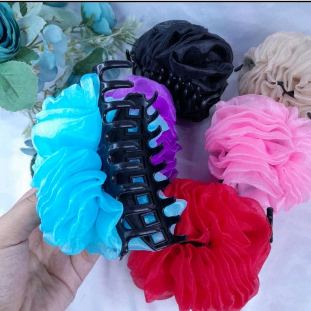 JEPIT RAMBUT KAIN CEPOL JILBAB JEPITAN RAMBUT CEPOL HIJAB