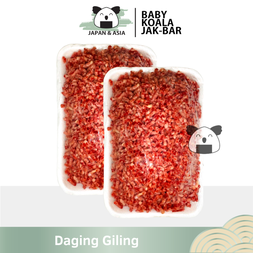 

AUS BEEF Daging Sapi Giling Premium 500 g Halal | 85% Meat |