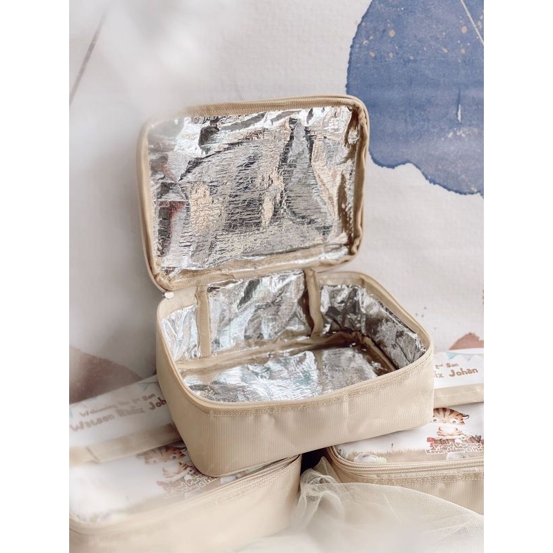 Lunch Bag Foil Custom / GOODIEBAG / TAS ULANG TAHUN CUSTOM