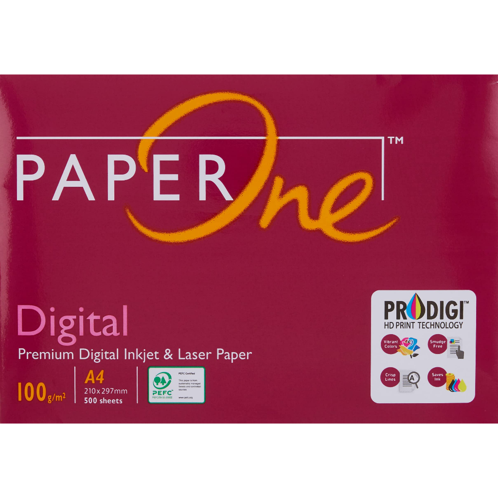 

Paper One paperone ukuran A4 100 Gram Copier - Photocopy paper