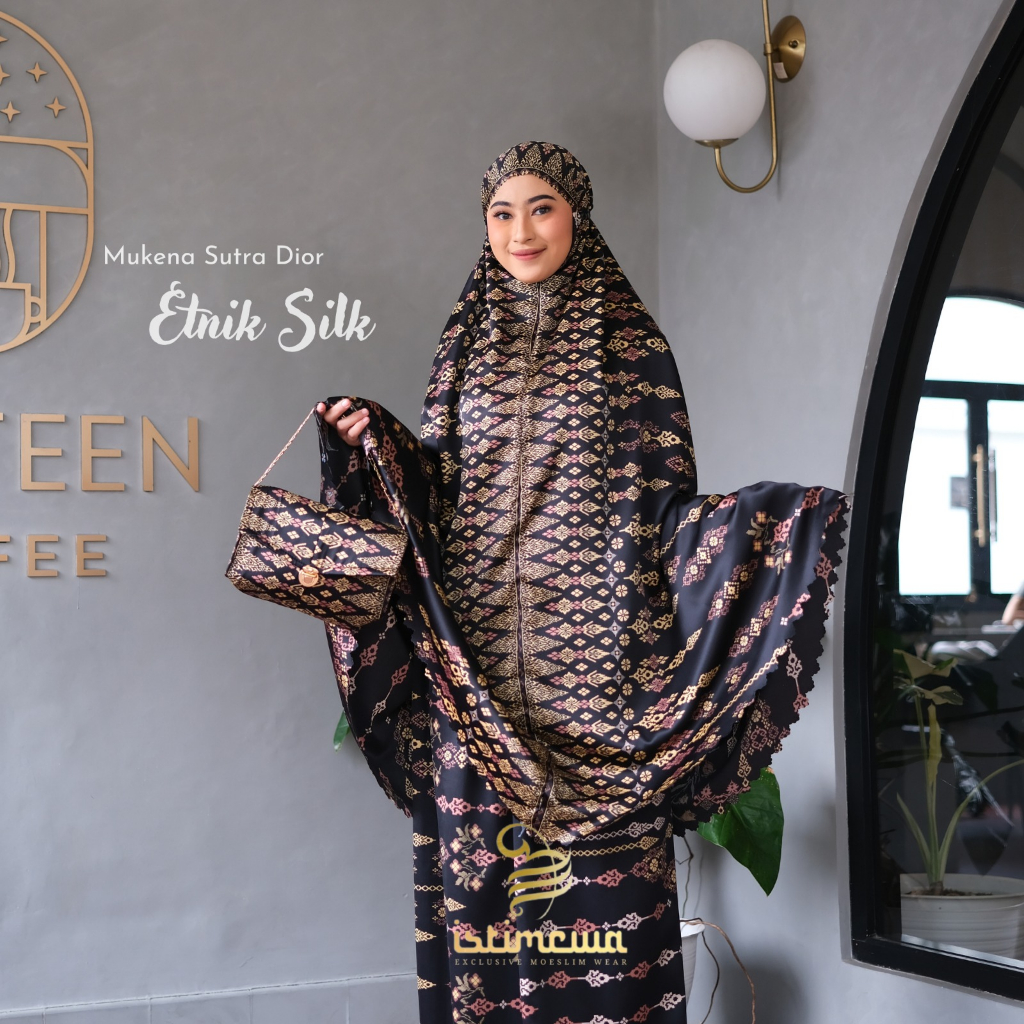 Mukena Sutra Silk 2in1 Premium CELINE