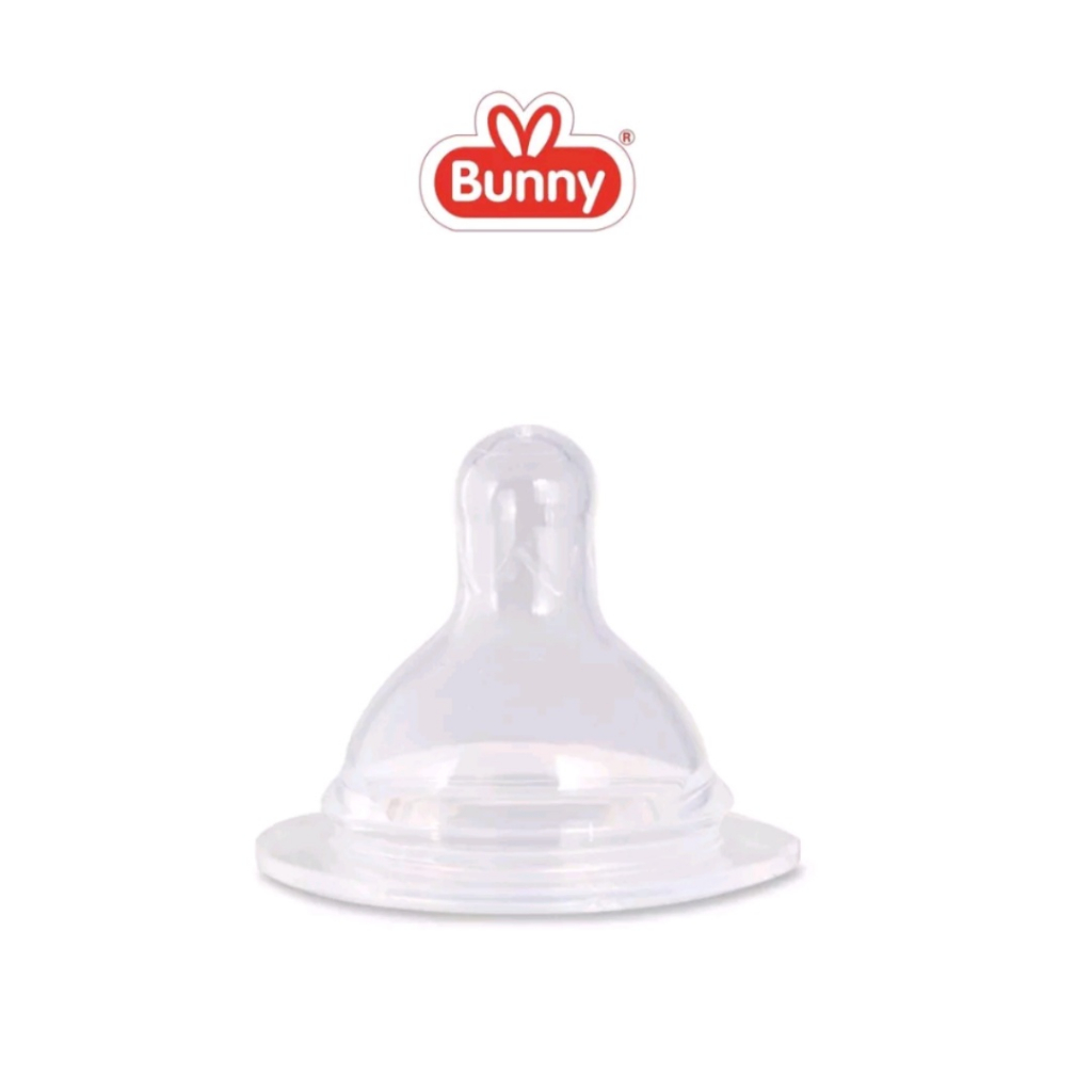 2 Pcs Lusty Bunny Wide Neck Silicone Nipple Dot Wideneck Wide Neck Leher Lebar