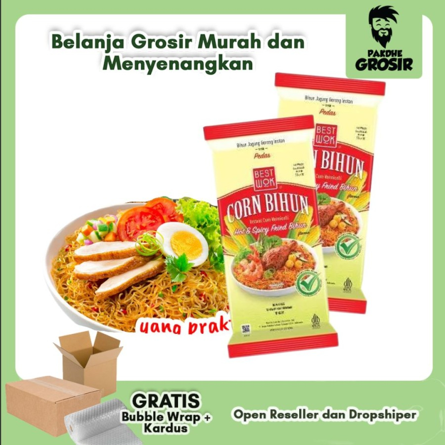

Best Wok Bihun Goreng Instant Hot & Spicy ( 2pcs ) | Mie Best Wok