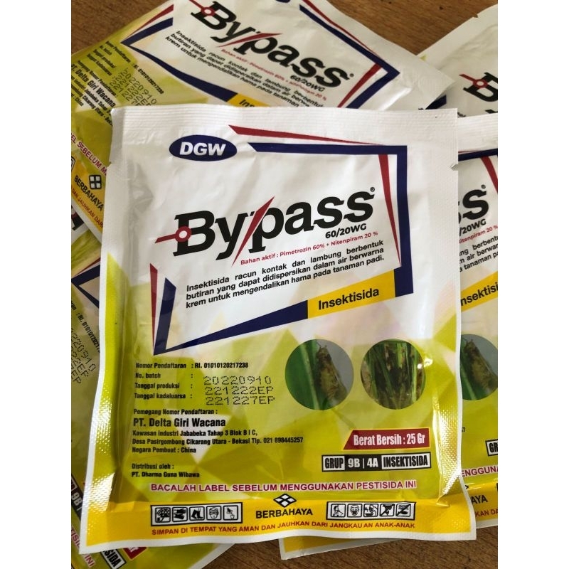INSEKTISIDA BYPASS 25 GRAM WERENG PADA PADI