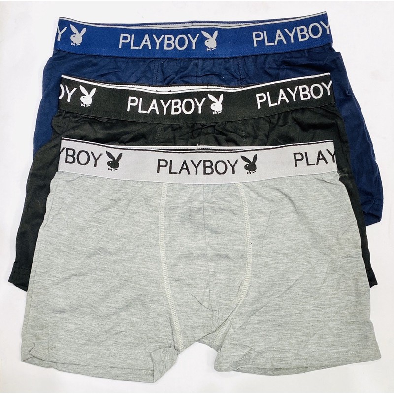 1 BOX 3 PCS CELANA DALAM PLAYBOY SPORTY/ CD PRIA PLAYBOY BERKUALITAS BISA COD