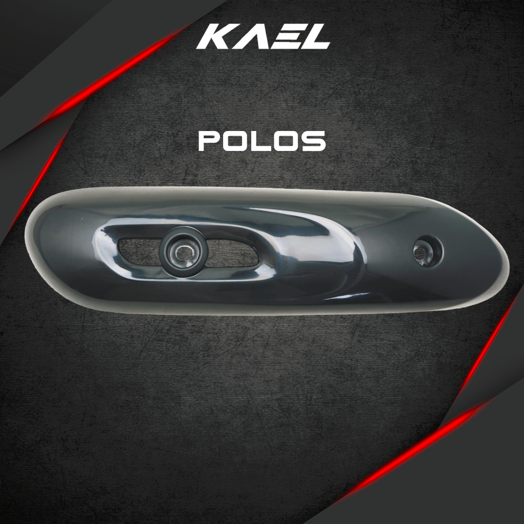 Pelindung Knalpot Scoopy New FI F1 eSP LED Lama Cover Tutup Penutup Tameng Kenalpot Muffler Exhaust Hitam Black Light Carbon Black Carbon Premium