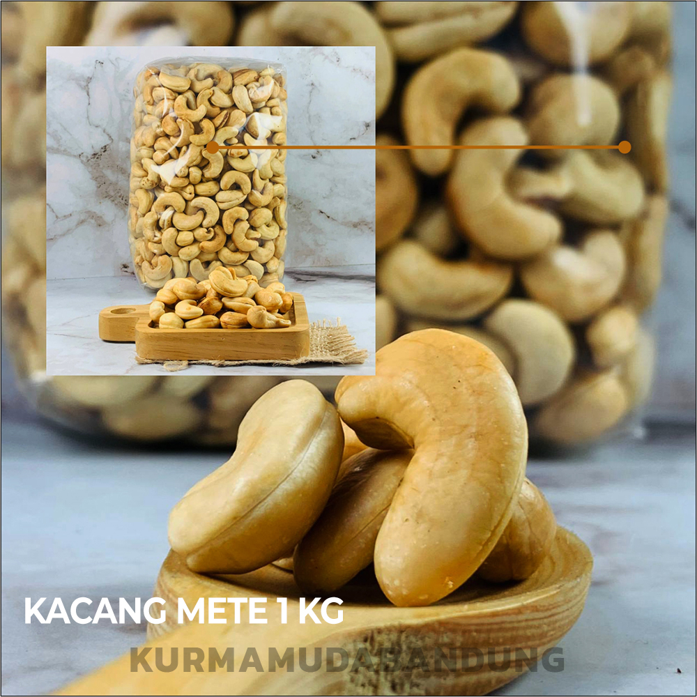 

Kacang Mede / Kacang Mete Roasted / Kacang Mete Matang 1kg