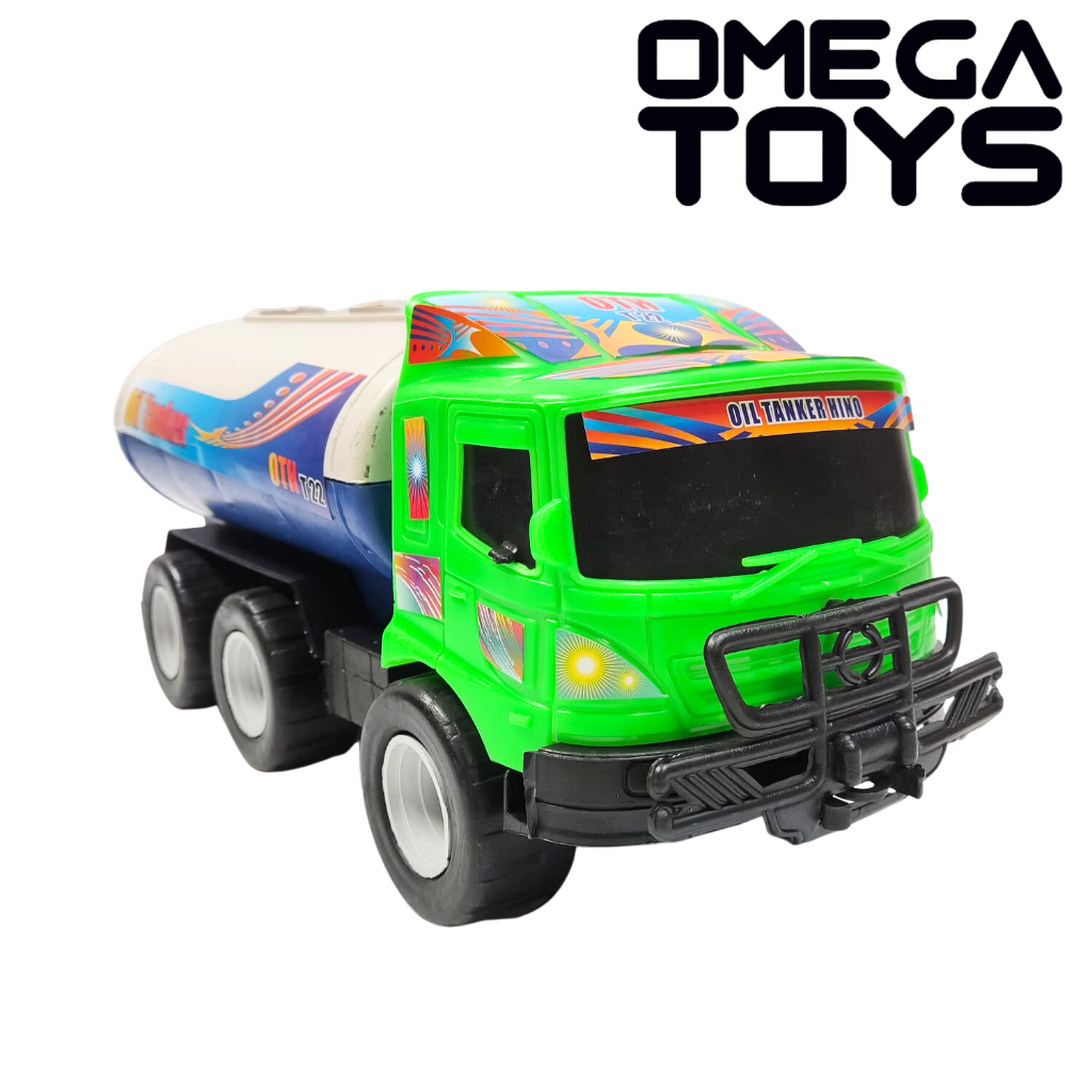 Oil tangker tangki mainan anak mobil truk pasir super dump truck