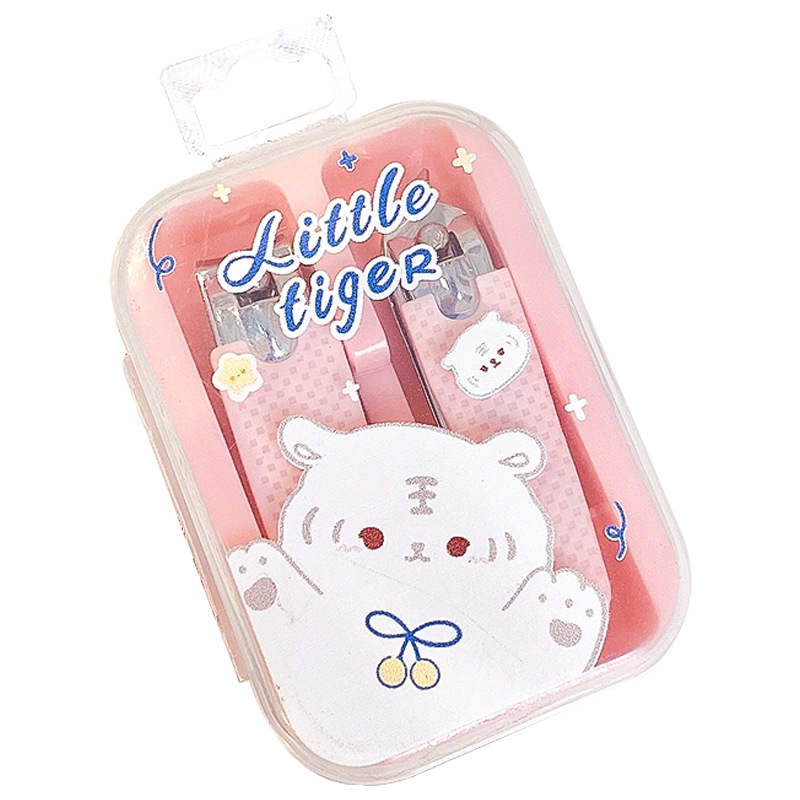 GUNTING KUKU SET KAWAII ISI 2 PCS NAIL CLIPPER LUCU MANICURE PEDICURE
