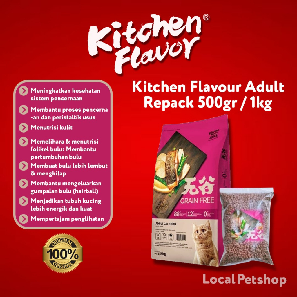 Kitchen Flavor Adult Beauty 500gr/1kg REPACK Termurah