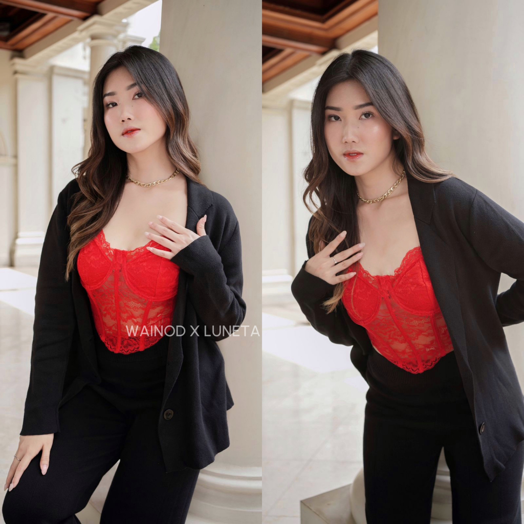 [WAINOD X LUNETA] STACY bustier only size 34B-40D (tanpa outer)