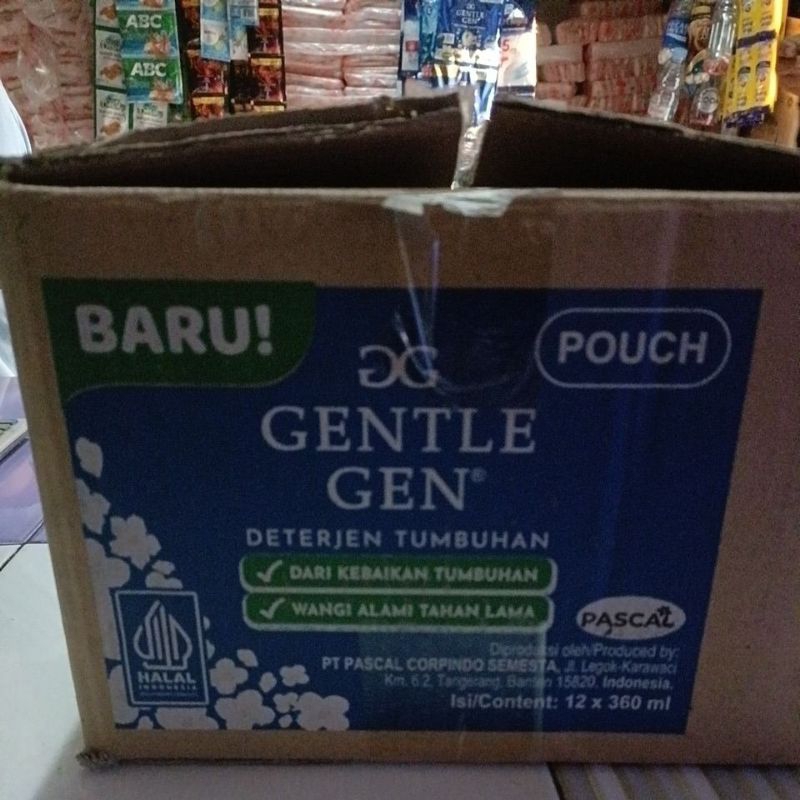 DETERJEN GENTLE GEN REFILL, 2 BKS