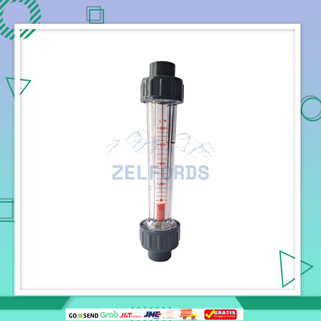 Rotameter LZS-15D / Flowmeter LZS-15D / 1/2 inch