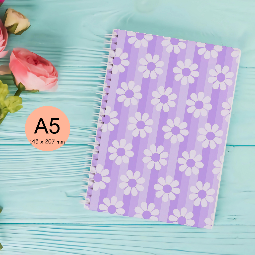 

BUKU NOTEBOOK A5 BUNGA - SA5014