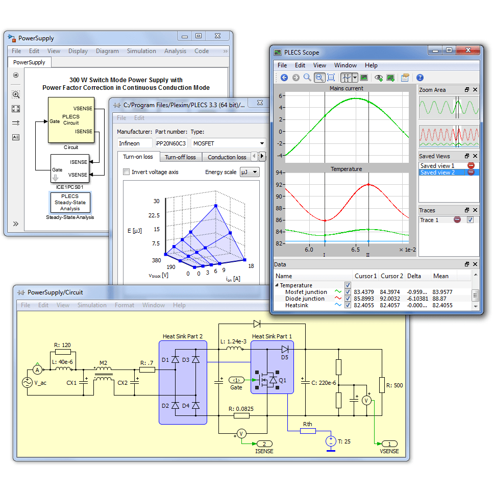 Plexim Plecs 2023 Full Version Lifetime Software Electrical Engineering