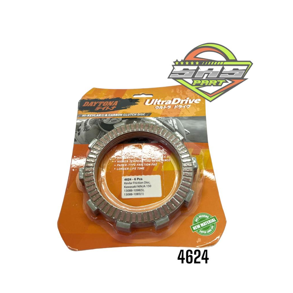 KAMPAS KOPLING DAYTONA RACING NINJA 150R - RR 150 KODE PART 4624