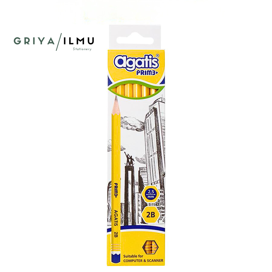 

Pensil 2B AGATIS PRIME PH-2B-1201 (023063)
