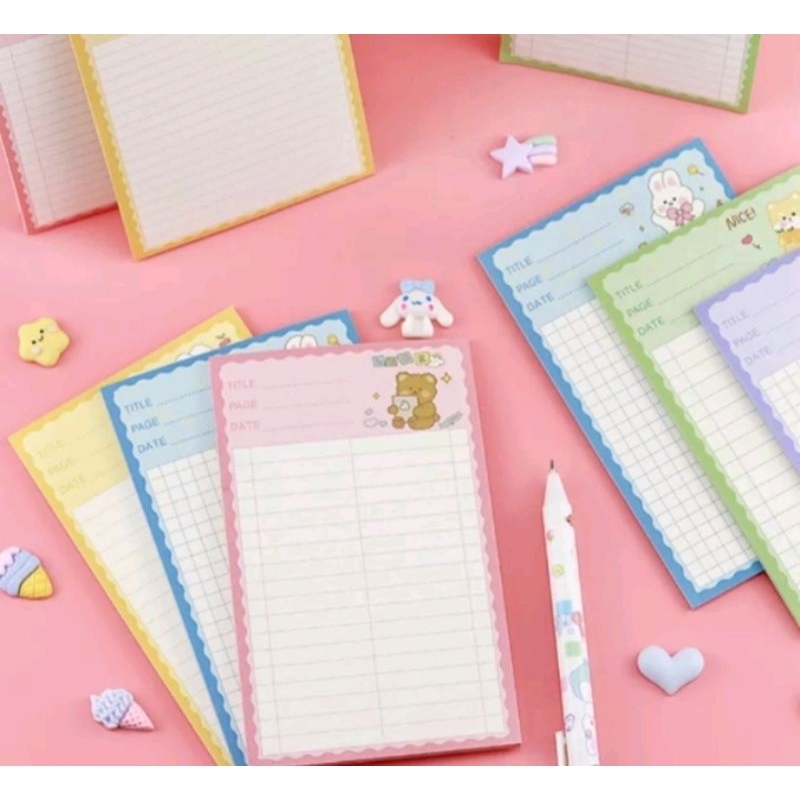 

Sticky notes draft word book //notes book karakter