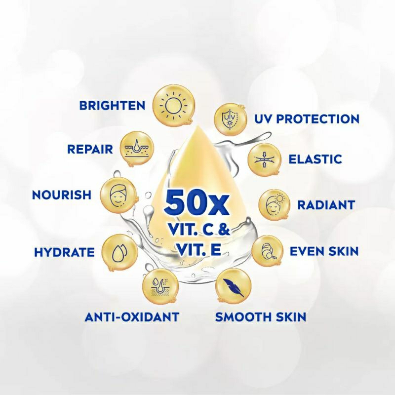 NIVEA EXTRA BRIGHT C&amp;E VITAMIN BODY LOTION