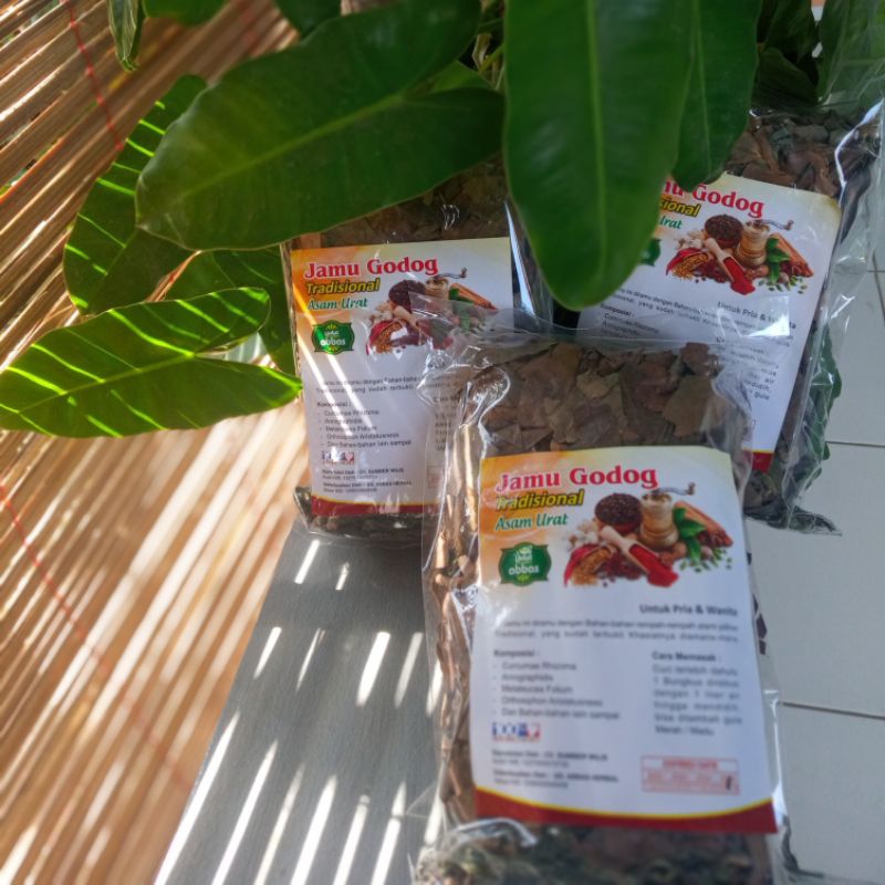 

Jamu Godog tradisional Asam Urat