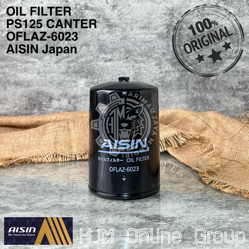 OIL OLI FILTER MITSUBISHI PS135 PS125 CANTER OFLAZ-6023 AISIN Japan