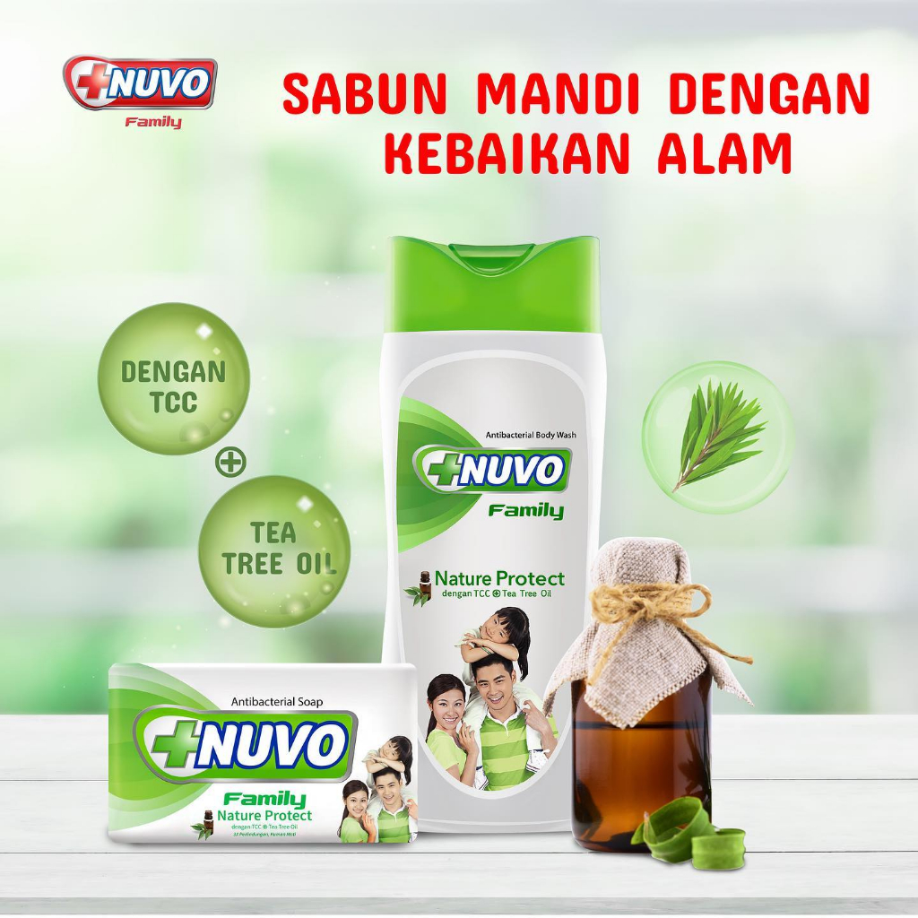 NUVO FAMILY BAR SOAP 76gr SABUN MANDI BATANG BATANGAN CARE FRESH NATURE TOTAL MILD PROTECT PINK KUNING HIJAU MERAH BIRU ACTIVE CLEAN-COOL ANTIBACTERIAL GROSIR MURAH PERAWATAN TUBUH KECANTIKAN SABUN MANDI
